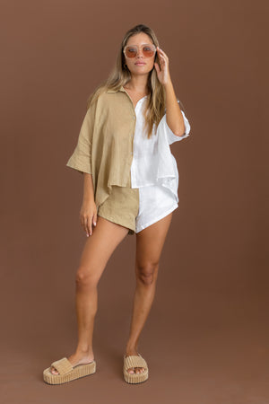 TULUM CROP - BISCOTTI // PRE ORDER