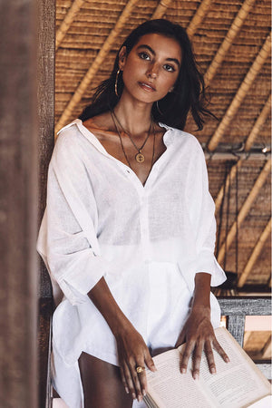 TULUM TOP - WHITE // PRE ORDER