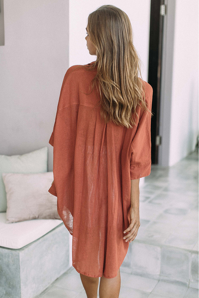 TULUM TOP - RUST // PRE ORDER
